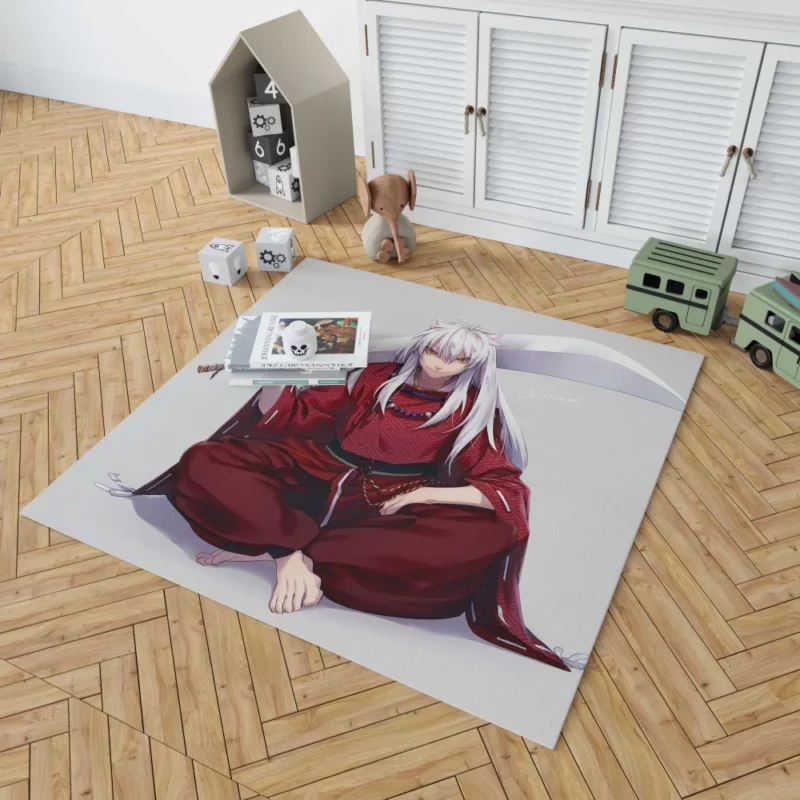 InuYasha Adventures Continue Anime Rug 1