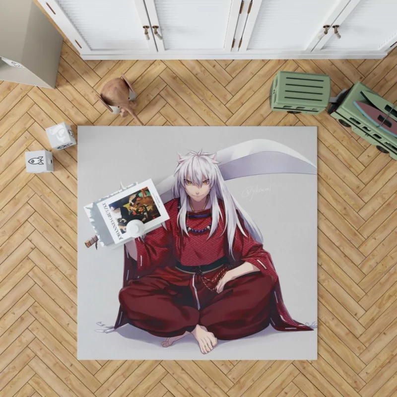 InuYasha Adventures Continue Anime Rug