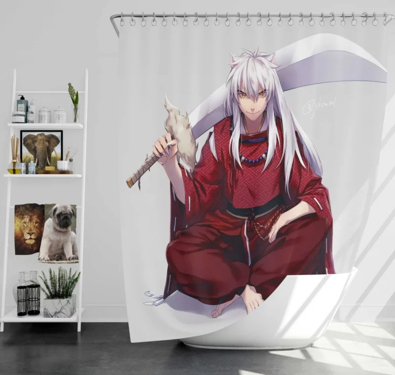 InuYasha Adventures Continue Anime Shower Curtain