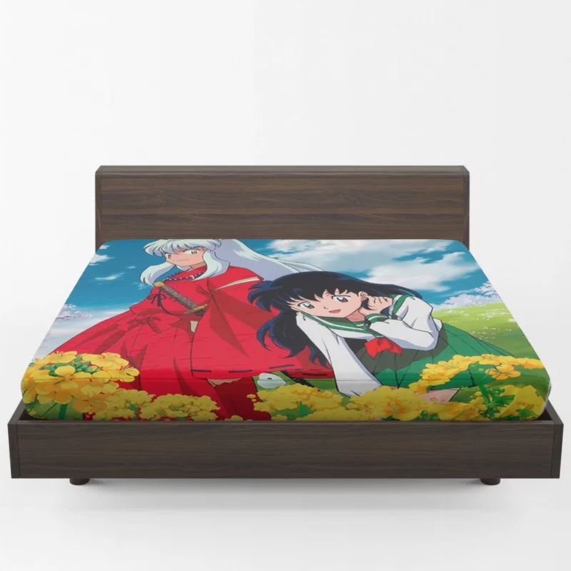 InuYasha Destiny Tale Unfold Anime Fitted Sheet 1