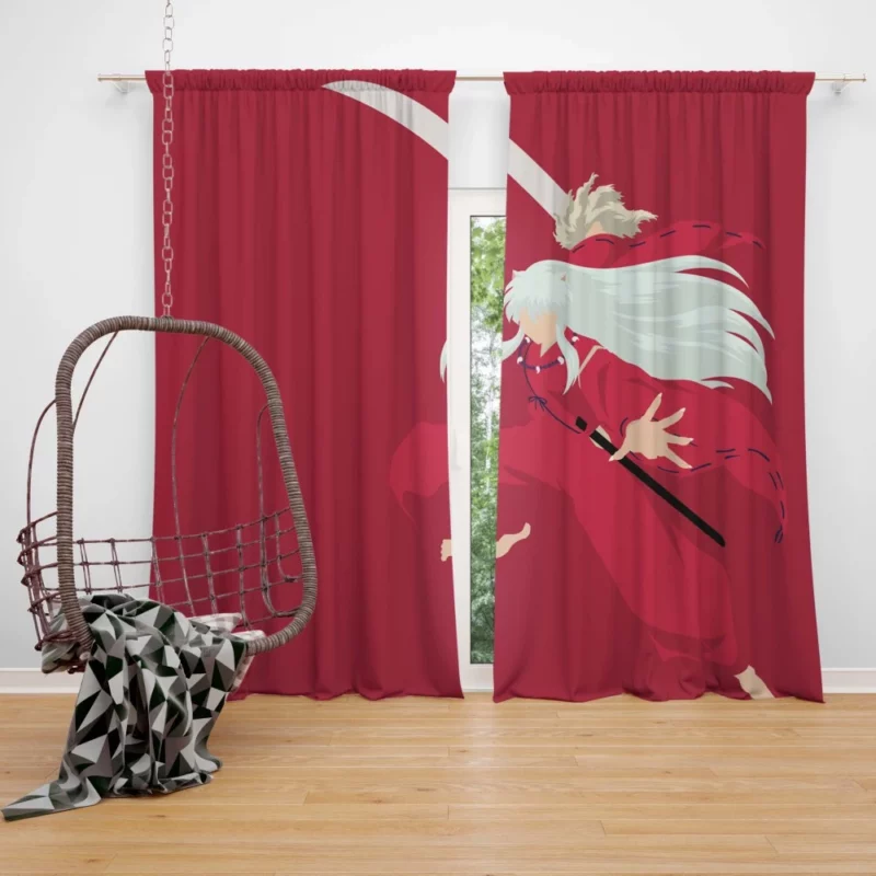 InuYasha Tale Heroic Saga Anime Curtain