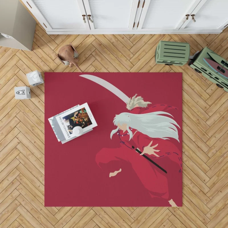 InuYasha Tale Heroic Saga Anime Rug