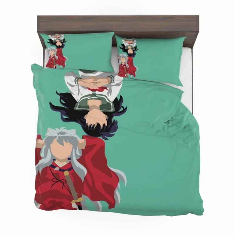 InuYasha and Kagome Time-Traveling Duo Anime Bedding Set 1