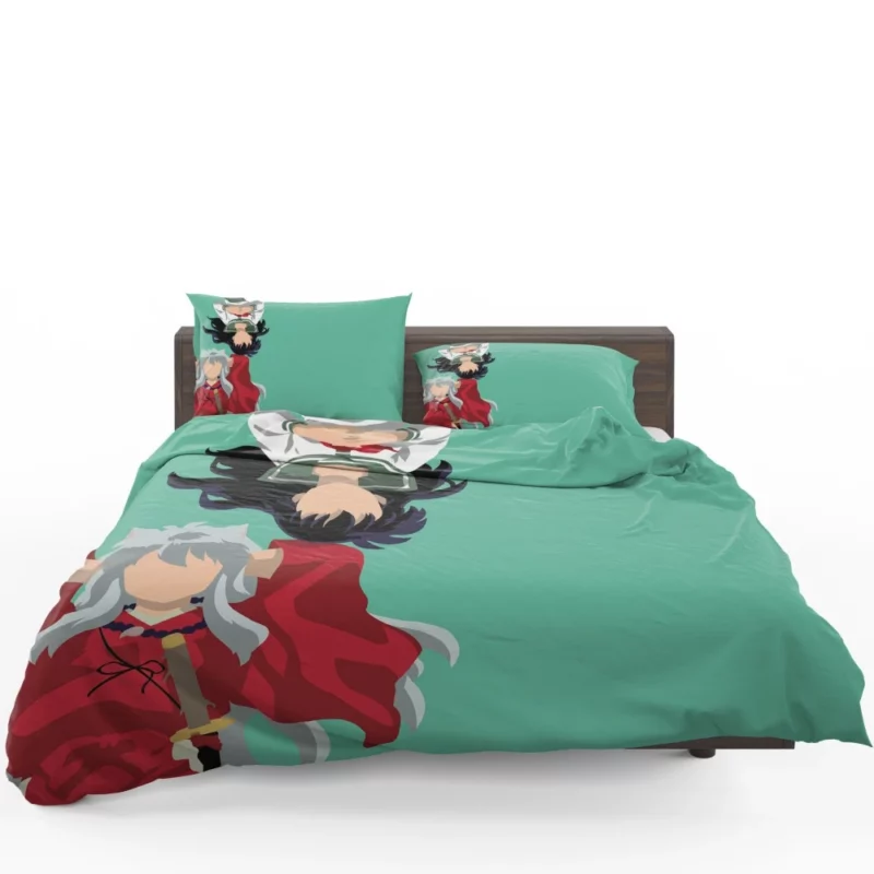 InuYasha and Kagome Time-Traveling Duo Anime Bedding Set