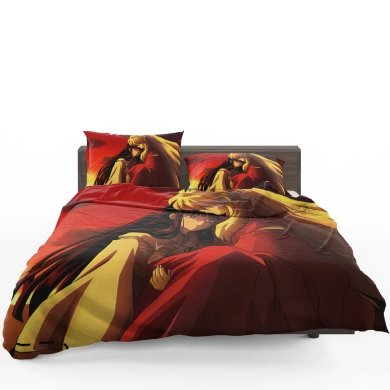 InuYasha and Kikyô Fated Bond Anime Bedding Set