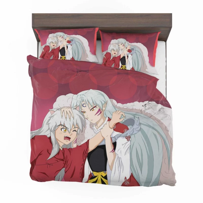 InuYasha and Sessh?maru Sibling Strife Anime Bedding Set 1