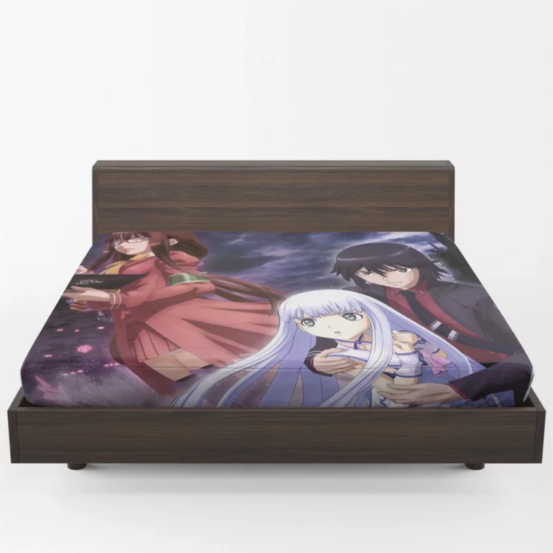 Iona and Hiei Arpeggio of Blue Steel Duo Anime Fitted Sheet 1