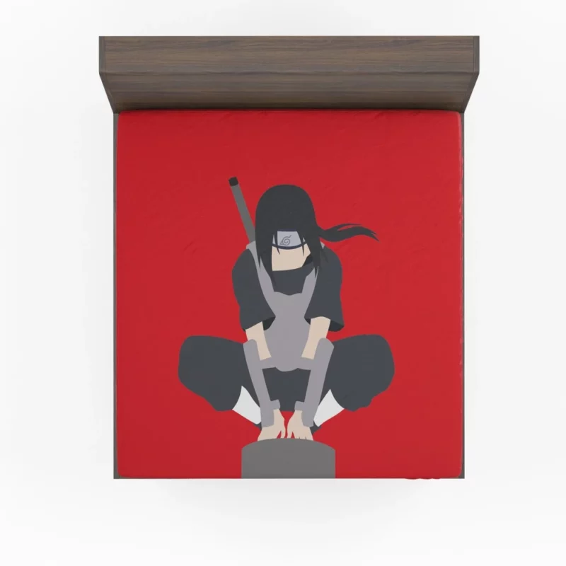 Itachi Uchiha A Complex Legacy Anime Fitted Sheet