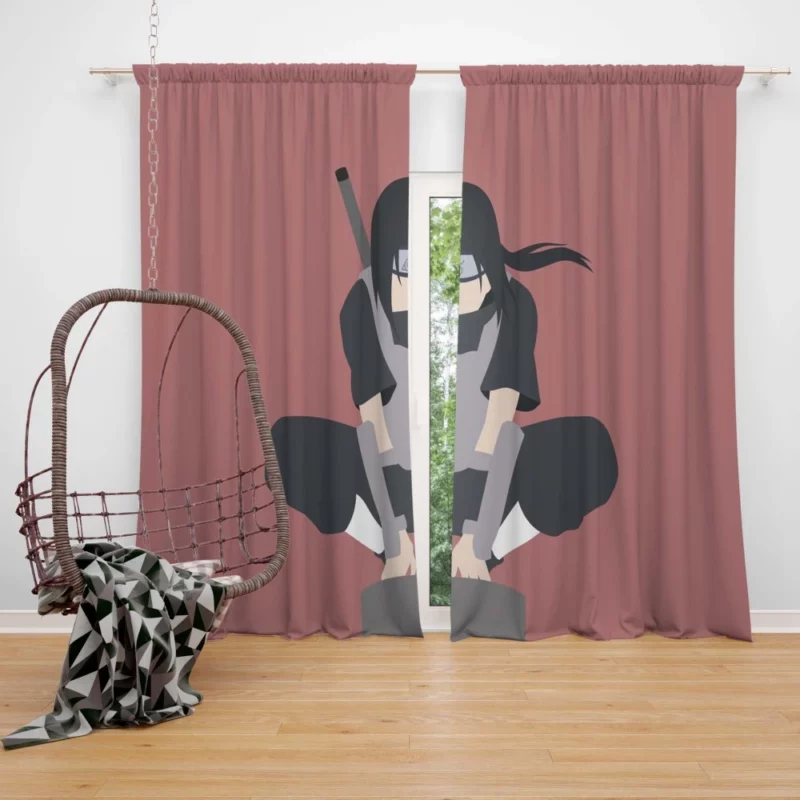 Itachi Uchiha Enigma Anime Curtain