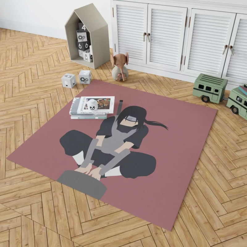 Itachi Uchiha Enigma Anime Rug 1