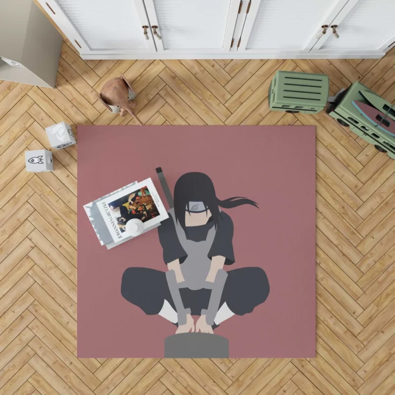 Itachi Uchiha Enigma Anime Rug