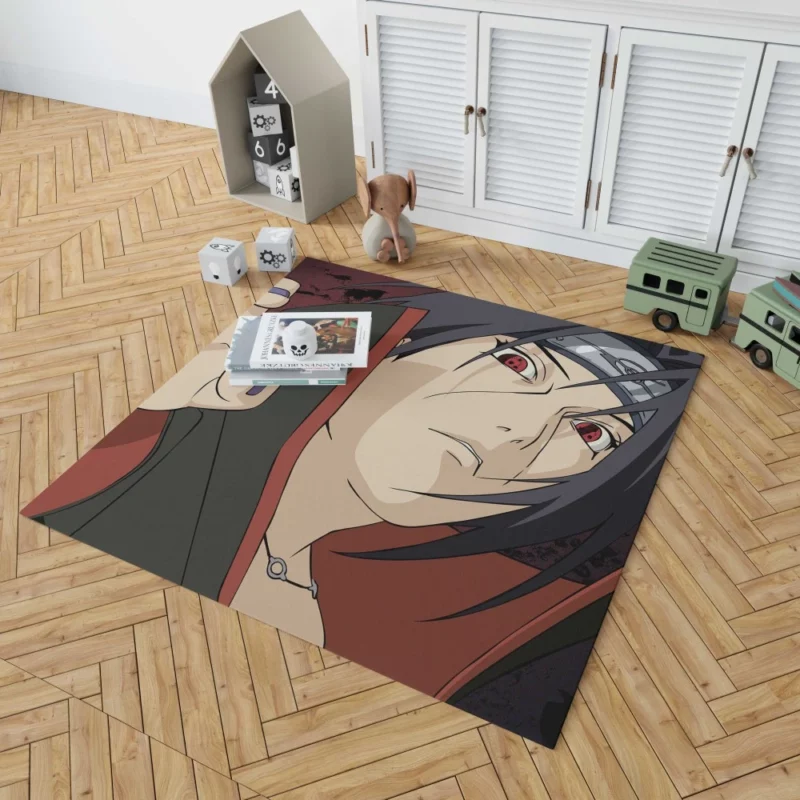 Itachi Uchiha Guardian Shadow Anime Rug 1