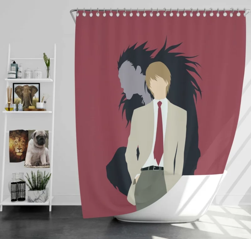 Itachi Uchiha Hidden Intent Anime Shower Curtain