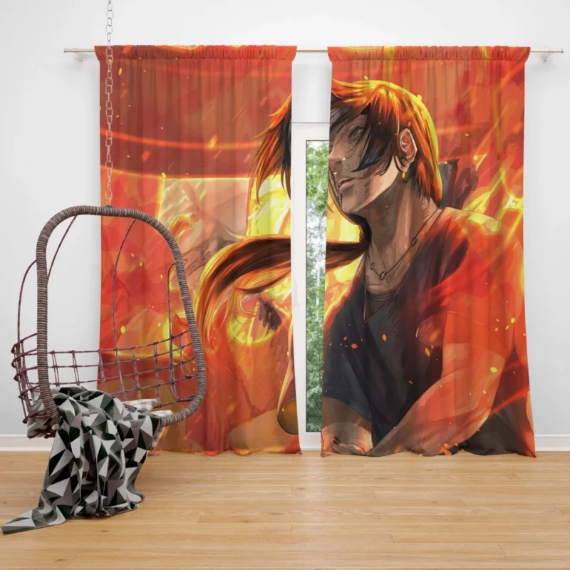 Itachi Uchiha Shrouded Past Anime Curtain