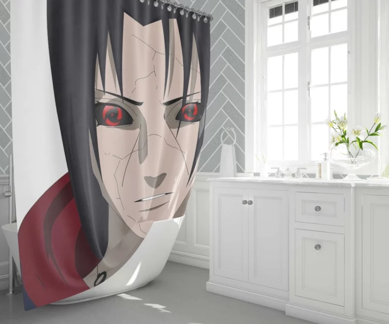 Itachi Uchiha Silent Legacy Anime Shower Curtain 1