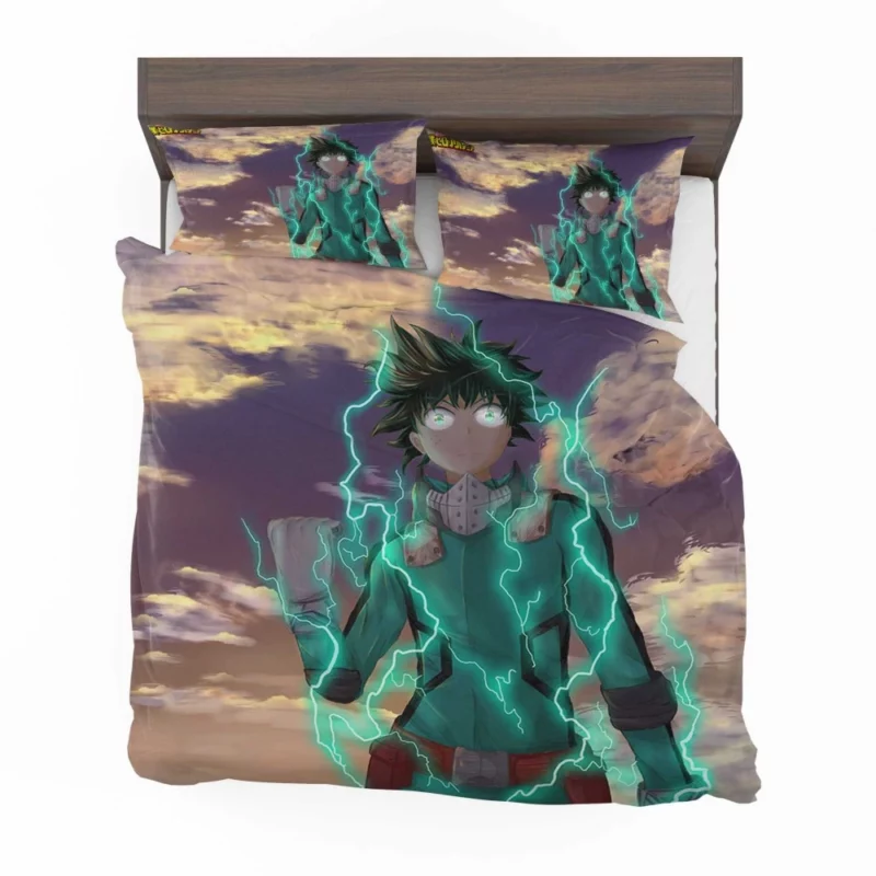 Izuku Midoriya Aspiring Hero Pursuit Anime Bedding Set 1