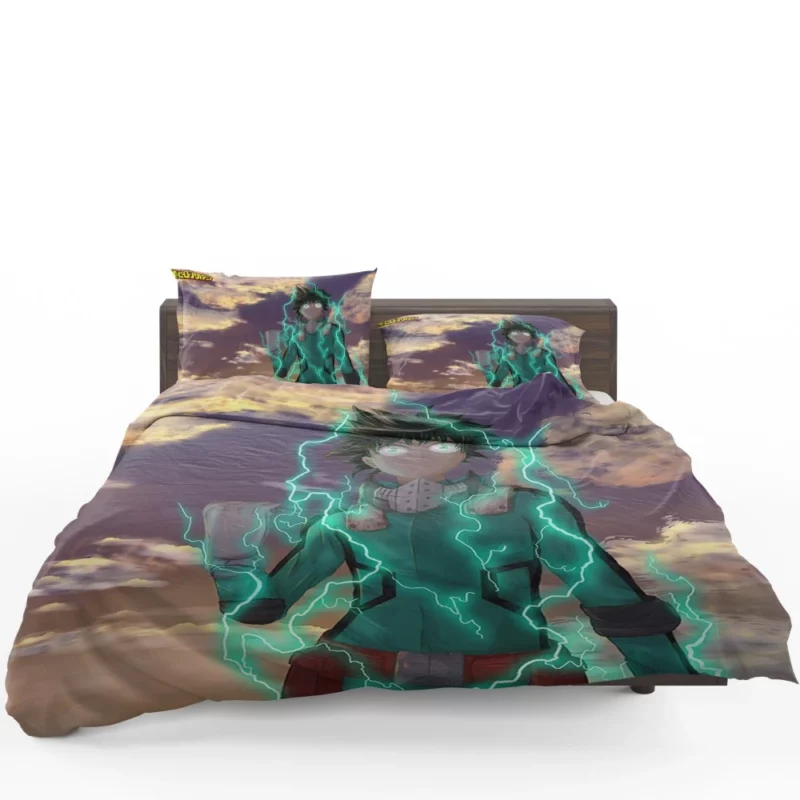 Izuku Midoriya Aspiring Hero Pursuit Anime Bedding Set