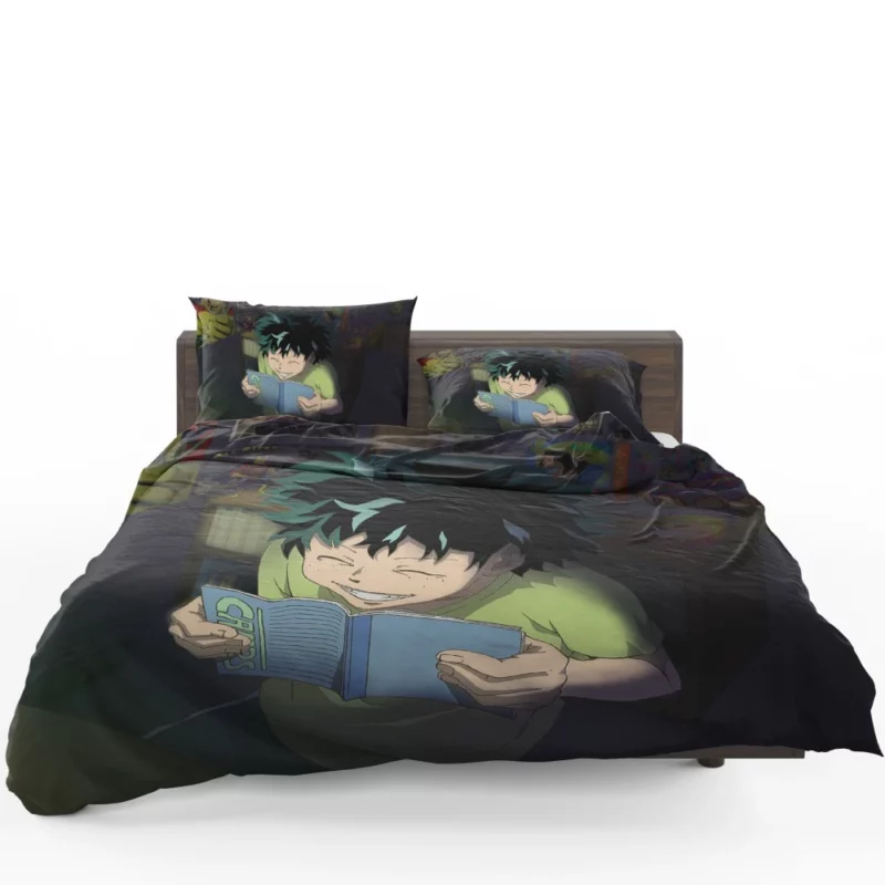 Izuku Midoriya Challenges and Triumphs Anime Bedding Set