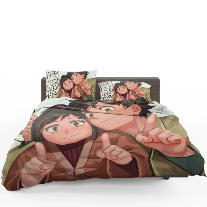 Izuku Midoriya Courageous Hero Anime Bedding Set