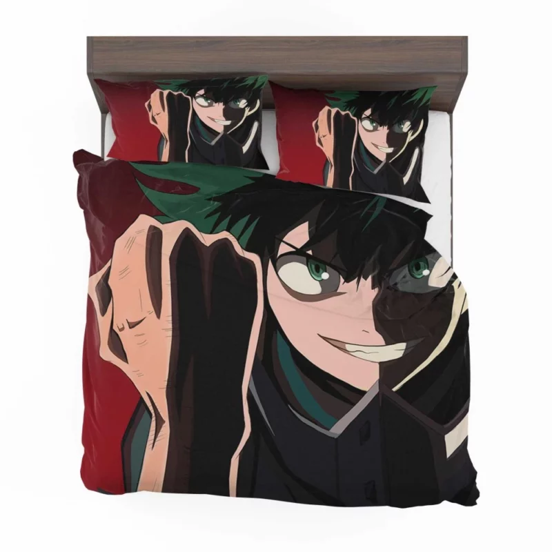 Izuku Midoriya Courageous Hero Path Anime Bedding Set 1