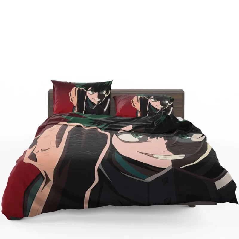 Izuku Midoriya Courageous Hero Path Anime Bedding Set