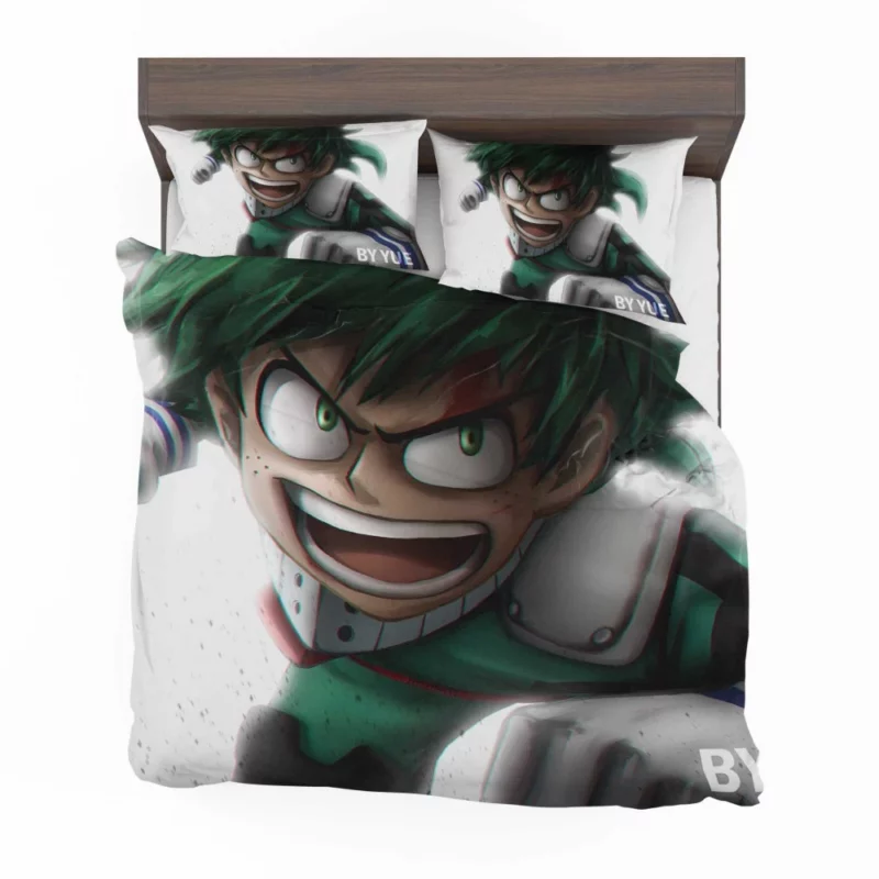 Izuku Midoriya Courageous Hero Quest Anime Bedding Set 1