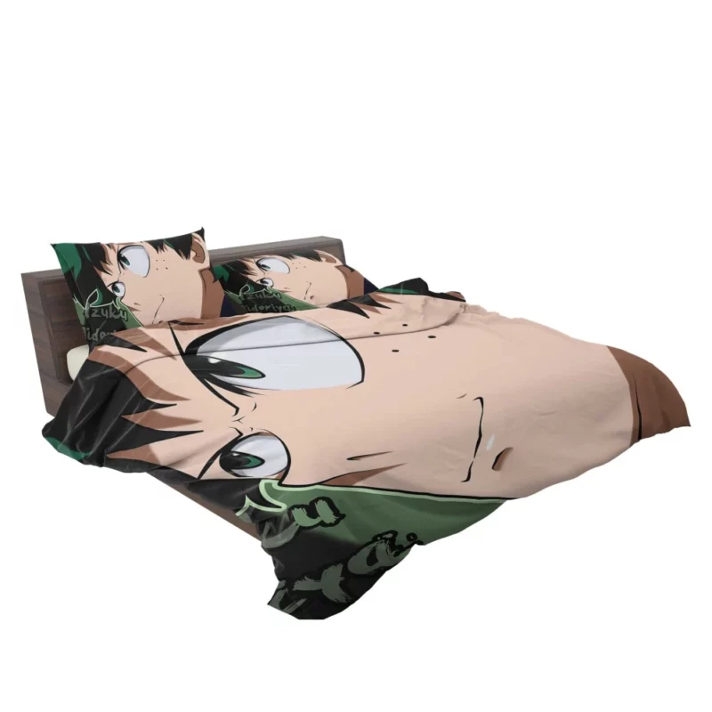 Izuku Midoriya Determined Green Hero Anime Bedding Set 2