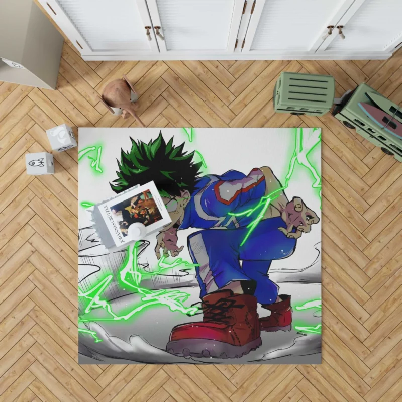 Izuku Midoriya Endless Heroism Anime Rug