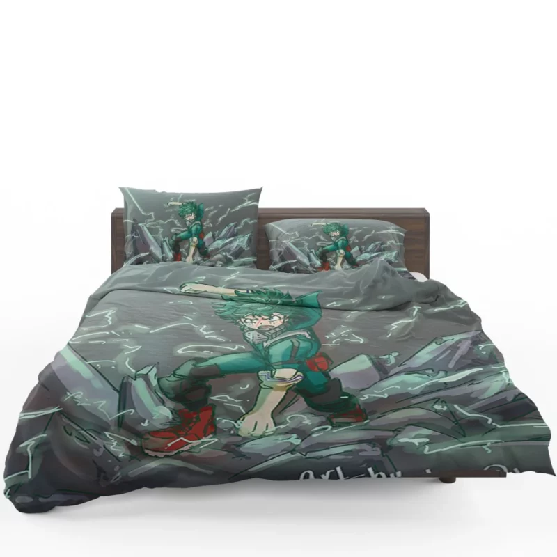 Izuku Midoriya Hero Resolve Anime Bedding Set