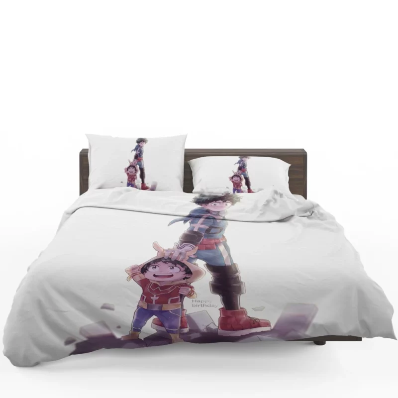 Izuku Midoriya Hero Triumph Anime Bedding Set