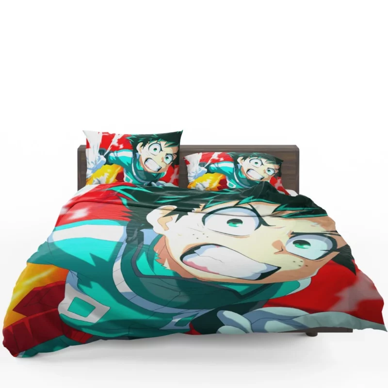 Izuku Midoriya Heroic Resolve Anime Bedding Set