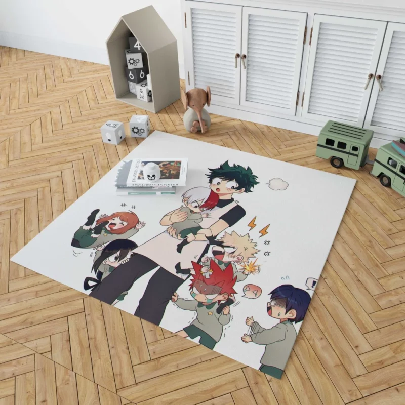 Izuku Midoriya My Hero Journey Anime Rug 1