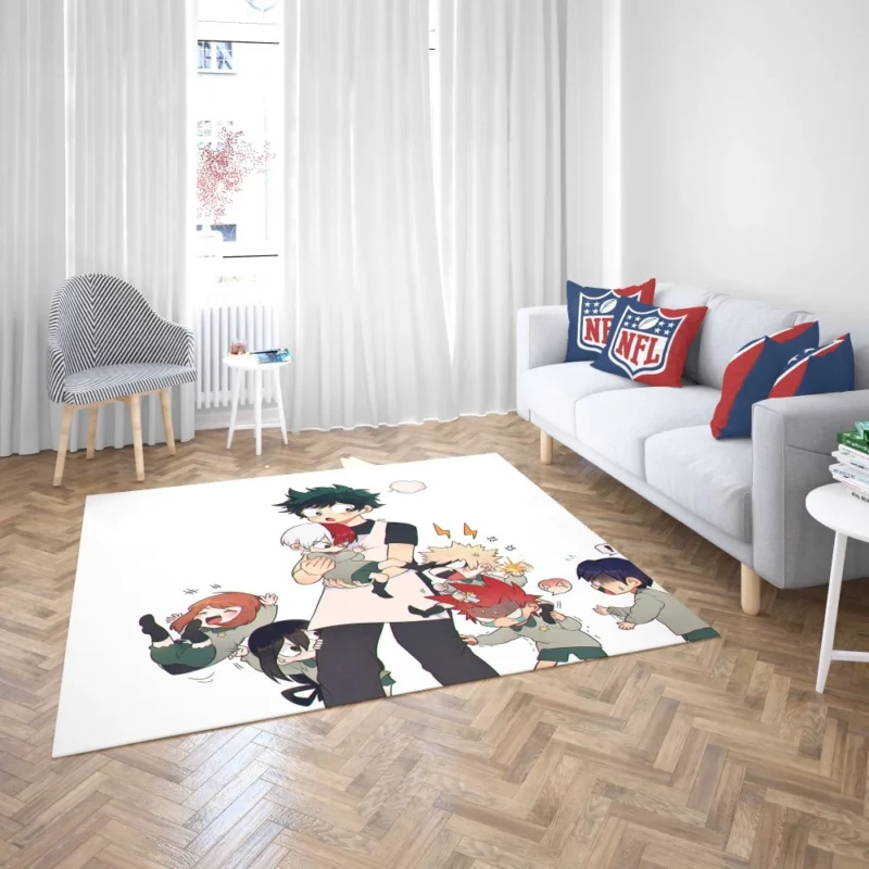 Izuku Midoriya My Hero Journey Anime Rug 2