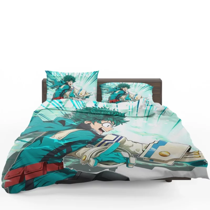 Izuku Midoriya Rising Hero Anime Bedding Set