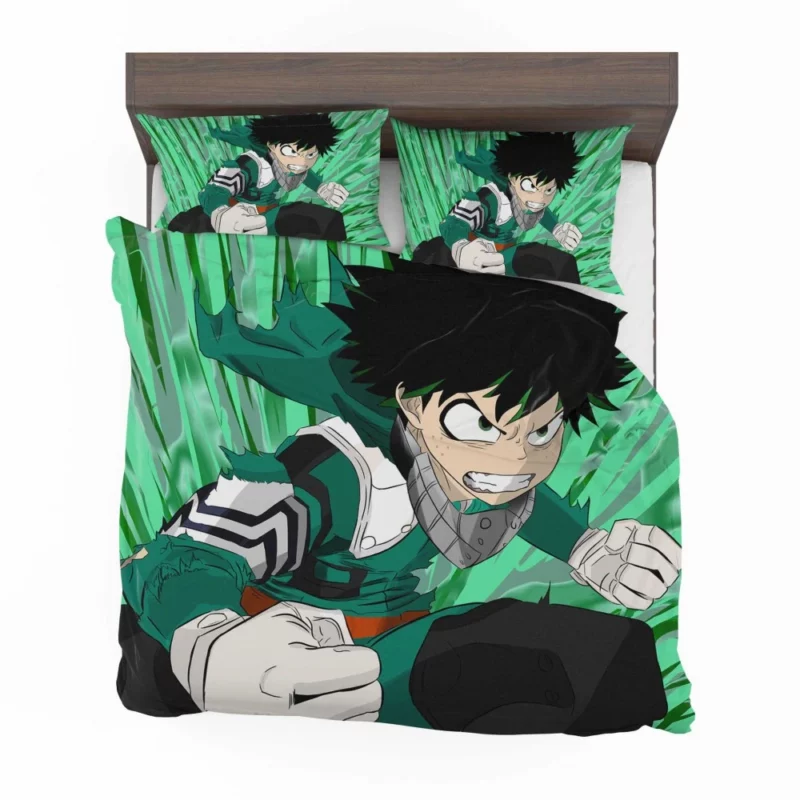 Izuku Midoriya Shining Hero Anime Bedding Set 1