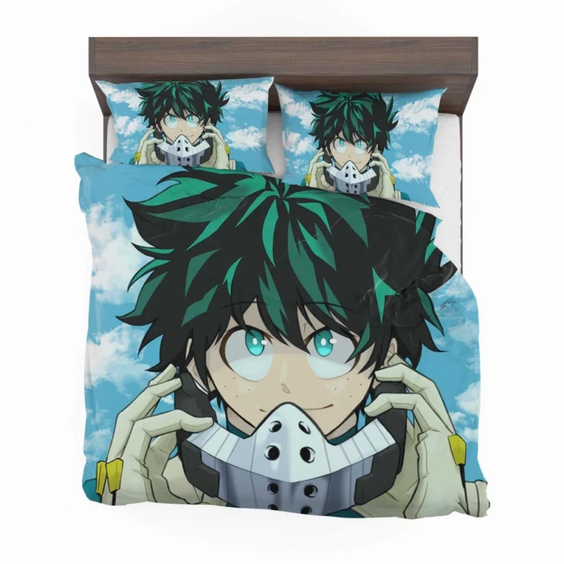 Izuku Midoriya Shining Heroic Path Anime Bedding Set 1