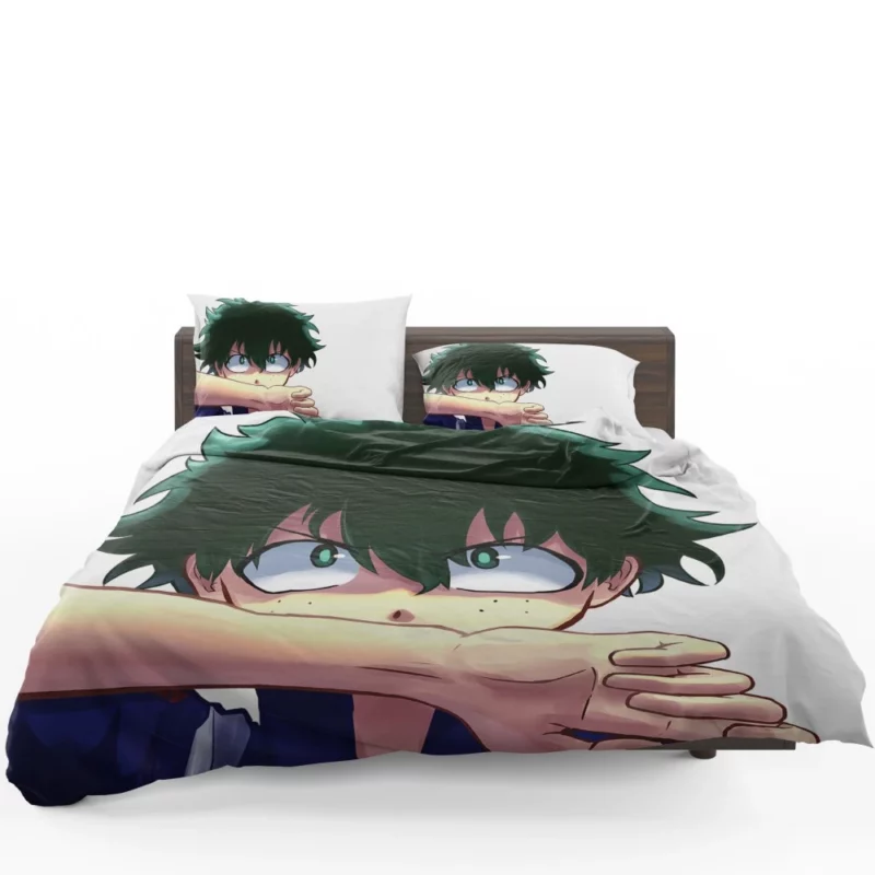 Izuku Midoriya Unleashing Hidden Power Anime Bedding Set