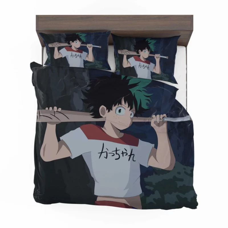 Izuku Midoriya Unyielding Hero Anime Bedding Set 1