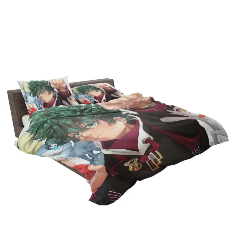 Izuku Midoriya x Pokémon Crossover Anime Bedding Set 2