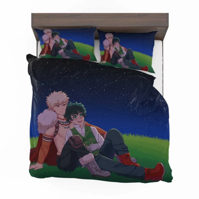 Izuku and Katsuki Dynamic Pair Anime Bedding Set 1