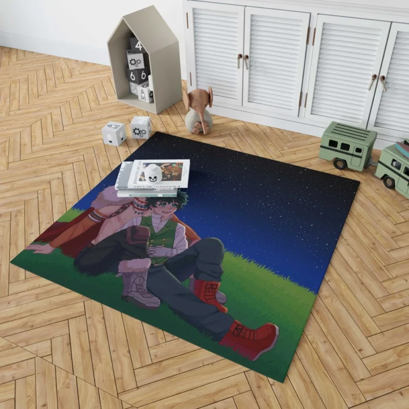 Izuku and Katsuki Dynamic Pair Anime Rug 1