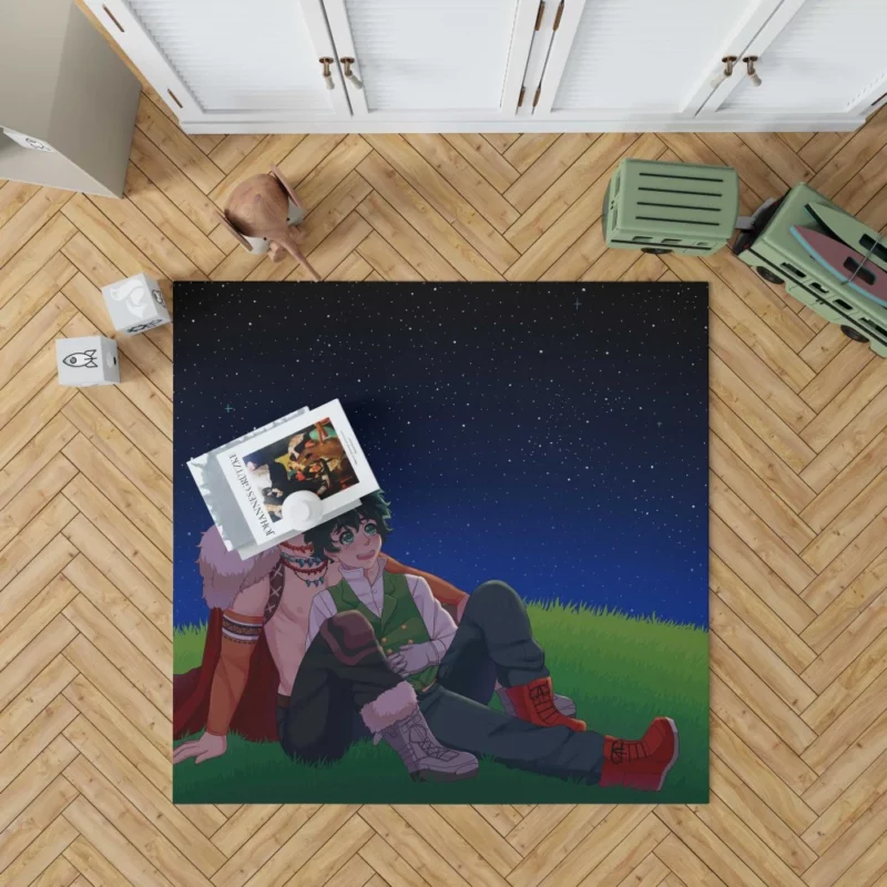 Izuku and Katsuki Dynamic Pair Anime Rug