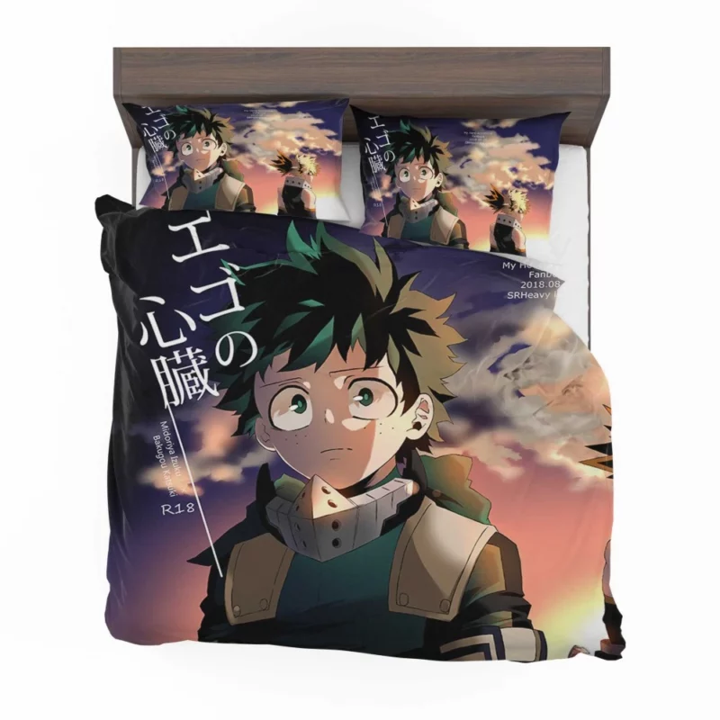 Izuku and Katsuki Eternal Rivals Anime Bedding Set 1