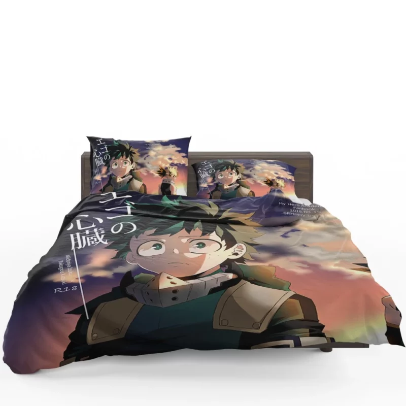 Izuku and Katsuki Eternal Rivals Anime Bedding Set