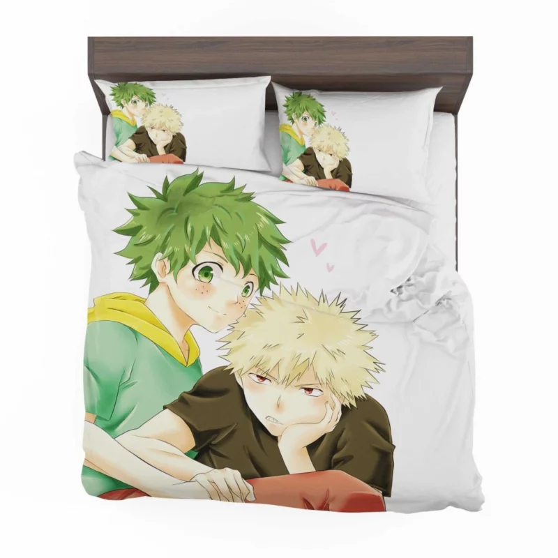 Izuku and Katsuki Unbreakable Bond Anime Bedding Set 1