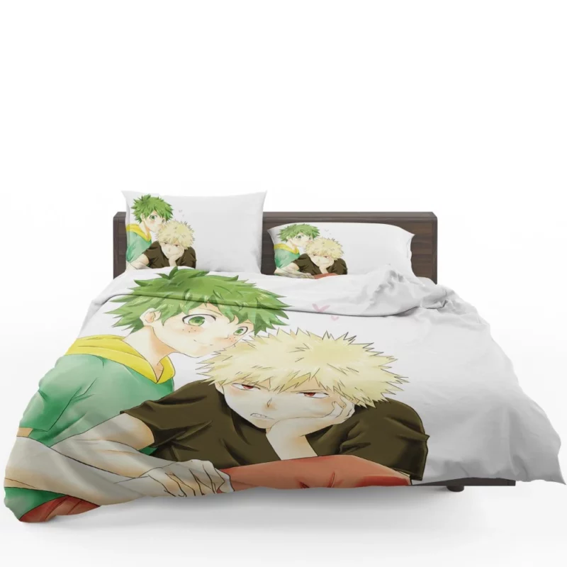 Izuku and Katsuki Unbreakable Bond Anime Bedding Set