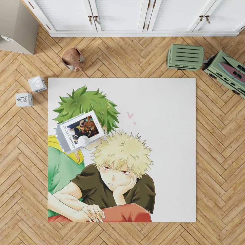 Izuku and Katsuki Unbreakable Bond Anime Rug