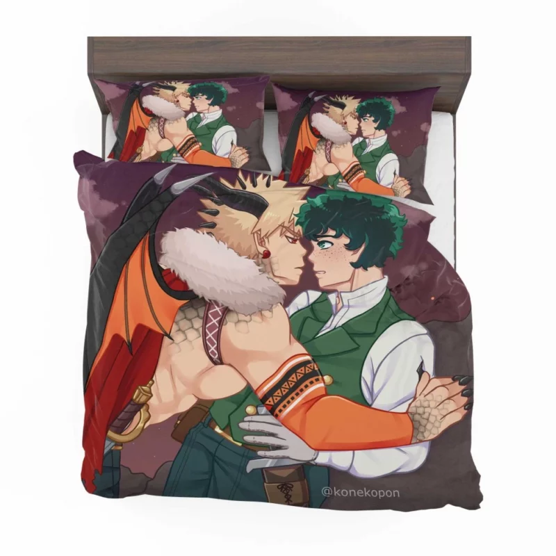 Izuku and Katsuki Unending Rivalry Anime Bedding Set 1