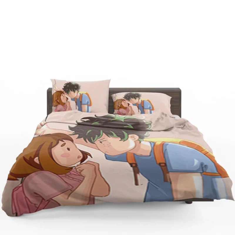 Izuku and Ochaco True Friendship Anime Bedding Set