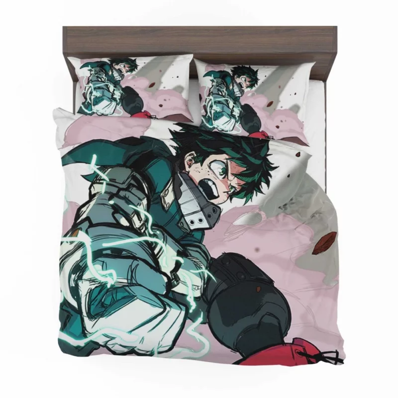 Izuku and Ochaco True Partners Anime Bedding Set 1